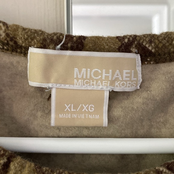 Michael Kors snakeskin tunic size XL - Picture 2 of 5